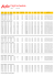 Flight schedule