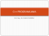 C++ Programlama