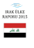 ırak ülke raporu 2015