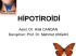 Hipotiroidi