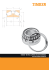 Timken Metric Tapered Roller Bearings Matched Bearing Assemblies