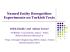 Named Entity Recognition Experiments on Turkish Texts