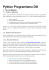 Python Programlama Dili