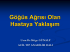 Göğüs Ağrısı Olan Hastaya Yaklaşım